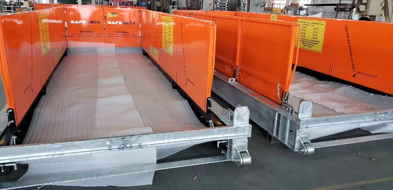 3200mm عرض منصة تحميل رافعة قابلة للانسحاب قاع الطائرة MLP3200