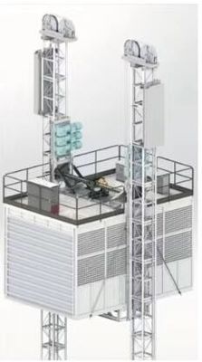 سعر جيد 8000 كيلوغرام منشأة الرفع ، 37 كيلوواط بناء قفز المصعد المعتمد CE الانترنت