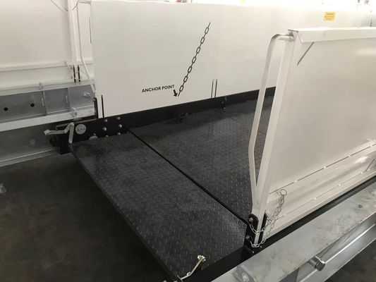 رمل رذاذ 2200mm منصة تحميل تلسكوبية للمباني