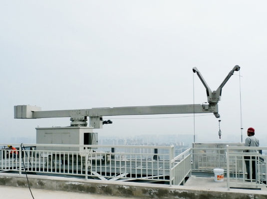 سعر جيد وحدة صيانة مبنى بطول 500 متر مع غوندولا من الألومنيوم بقيمة 300 كجم مثبتة بشكل دائم على قمة المبنى الانترنت